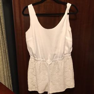 White romper